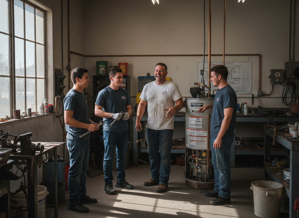 The Buckeye Water Heater Repair team at work in Buckeye
