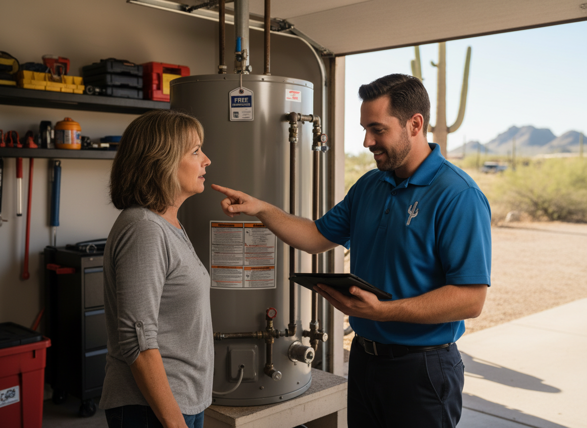 Free Water Heater Inspection: What Buckeye Homeowners Should Expect