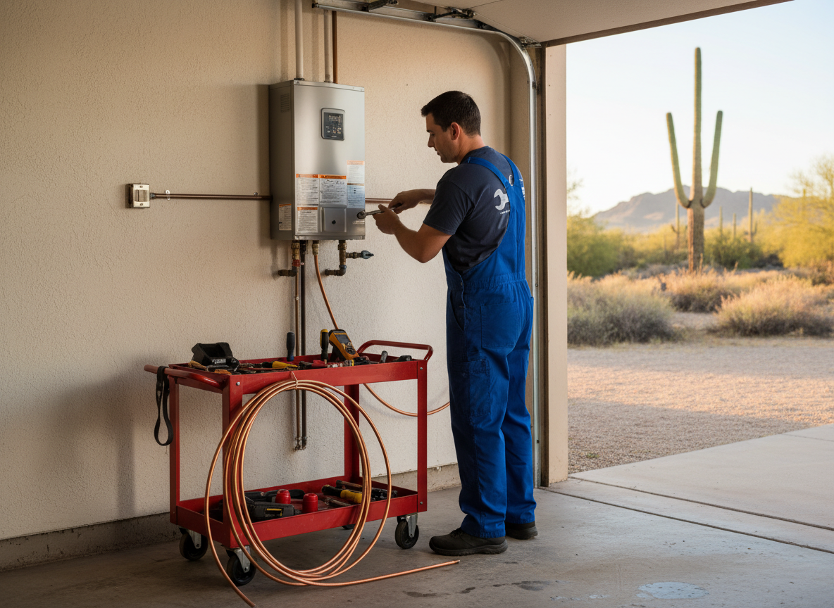 Tankless Water Heater Repair in Buckeye, AZ