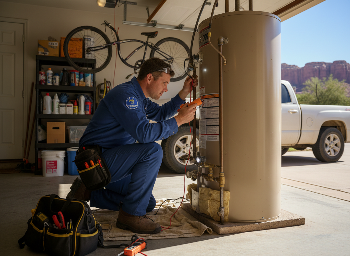 Water Heater Inspection in Buckeye, AZ